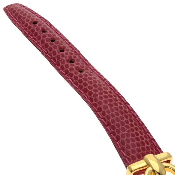 Gucci 6300l Logo Wrist watch GP Leather Ladies - Picture 10 of 15